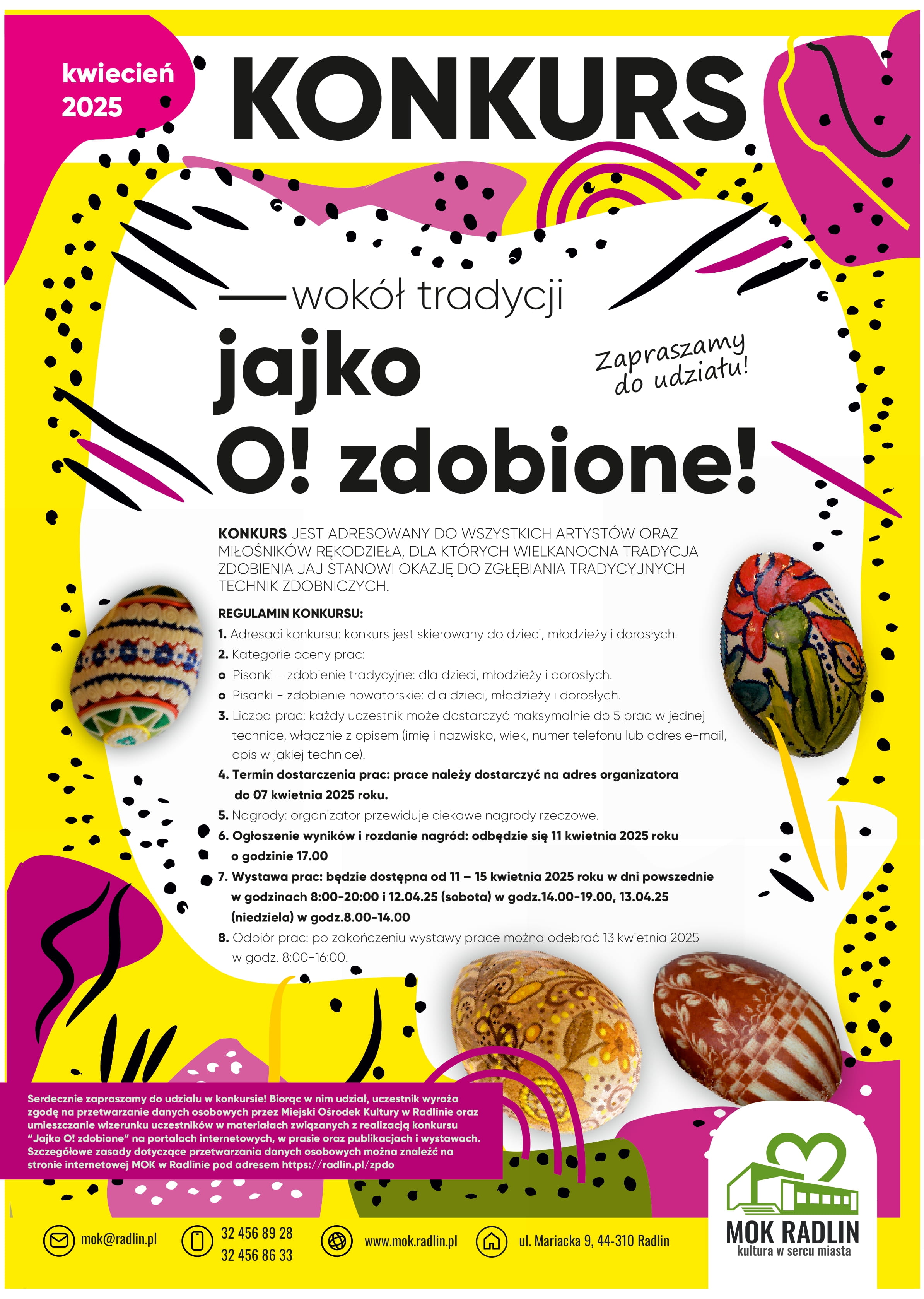 KONKURS - wok&oacute;ł tradycji JAJKO O! ZDOBIONE!