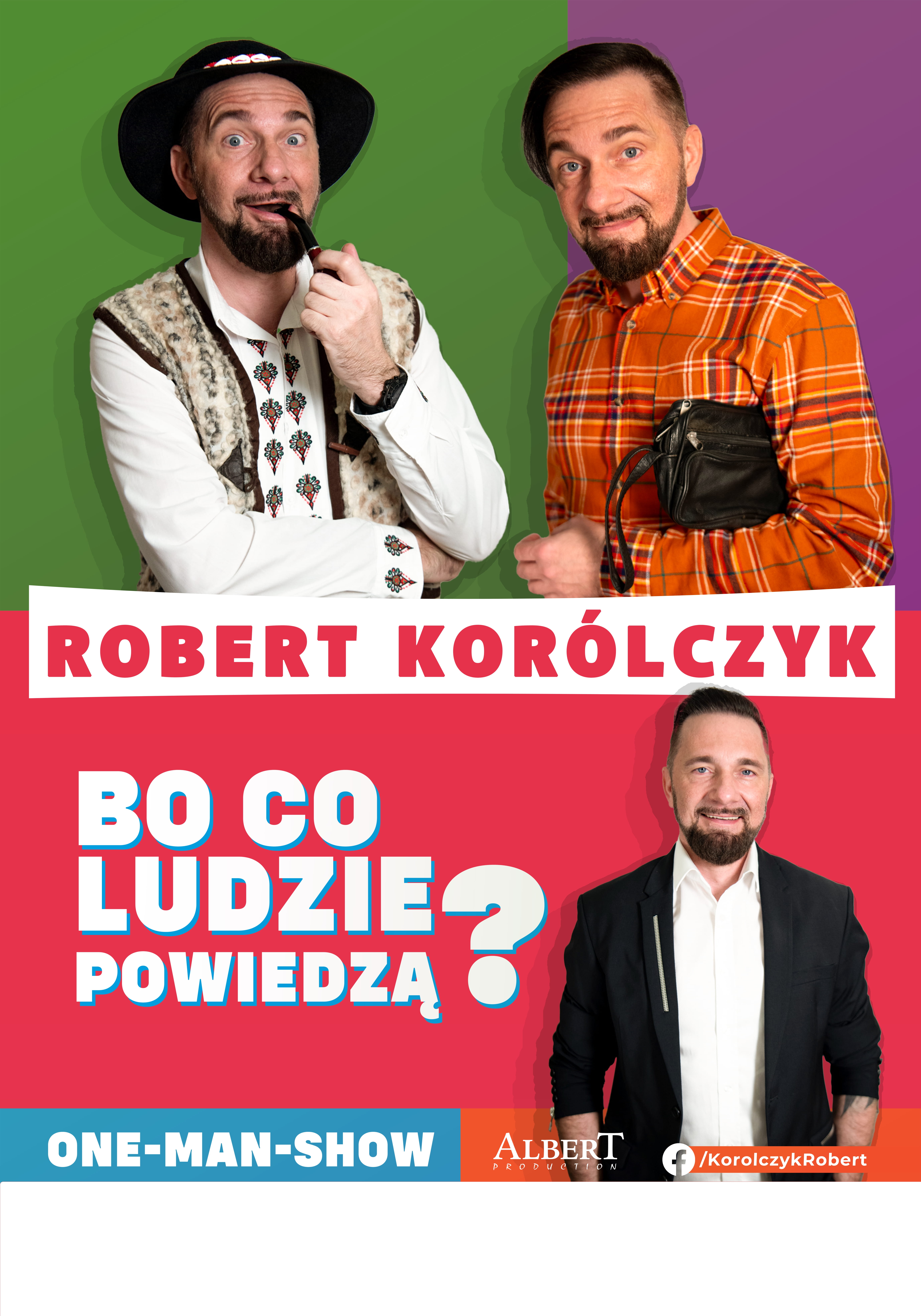 Robert Korólczyk z Kabaretu Młodych Panów