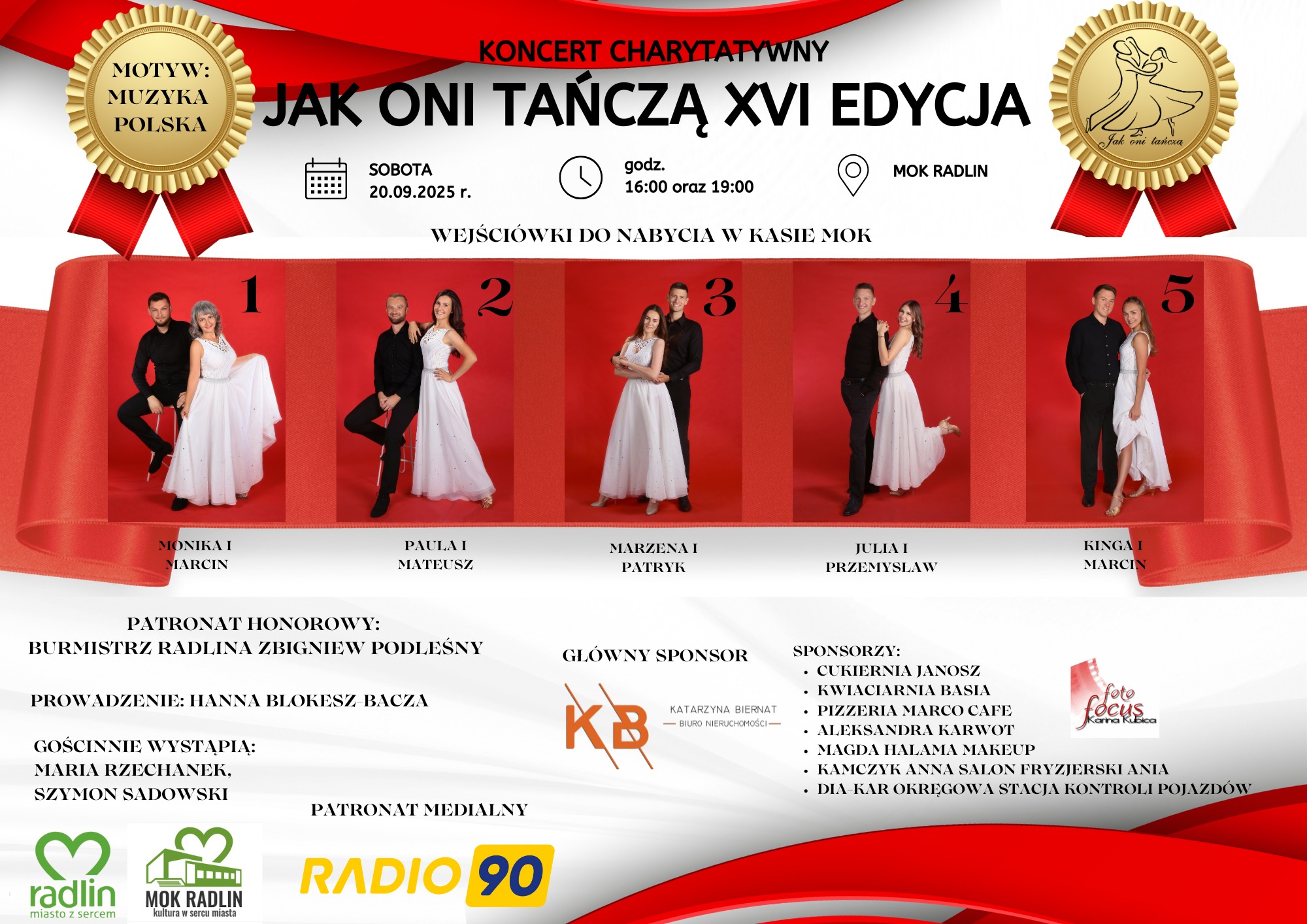 Jak Oni Tańczą XVI Edycja - koncert charytatywny
