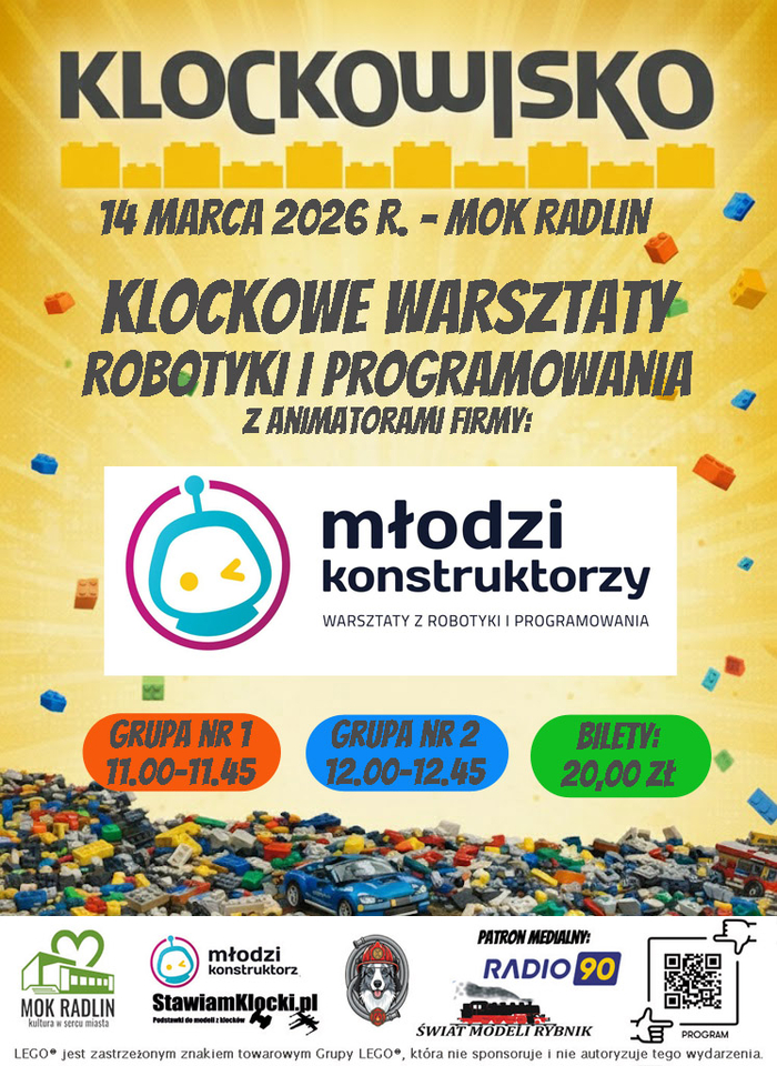 KLOCKOWISKO 2026 - WARSZTATY - ROBOTYKA
